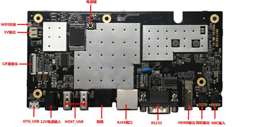 安卓解碼驅動一體板RD398E