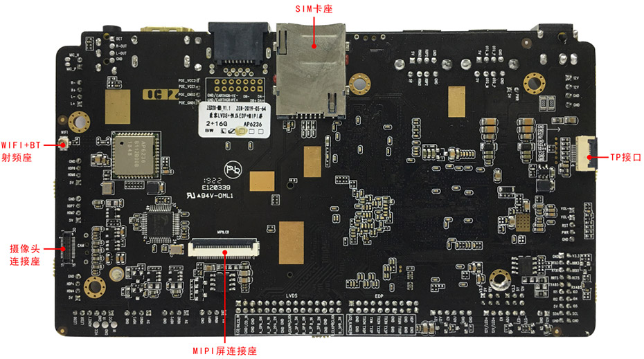 RK3288安卓解碼驅動一體板（v1.0）