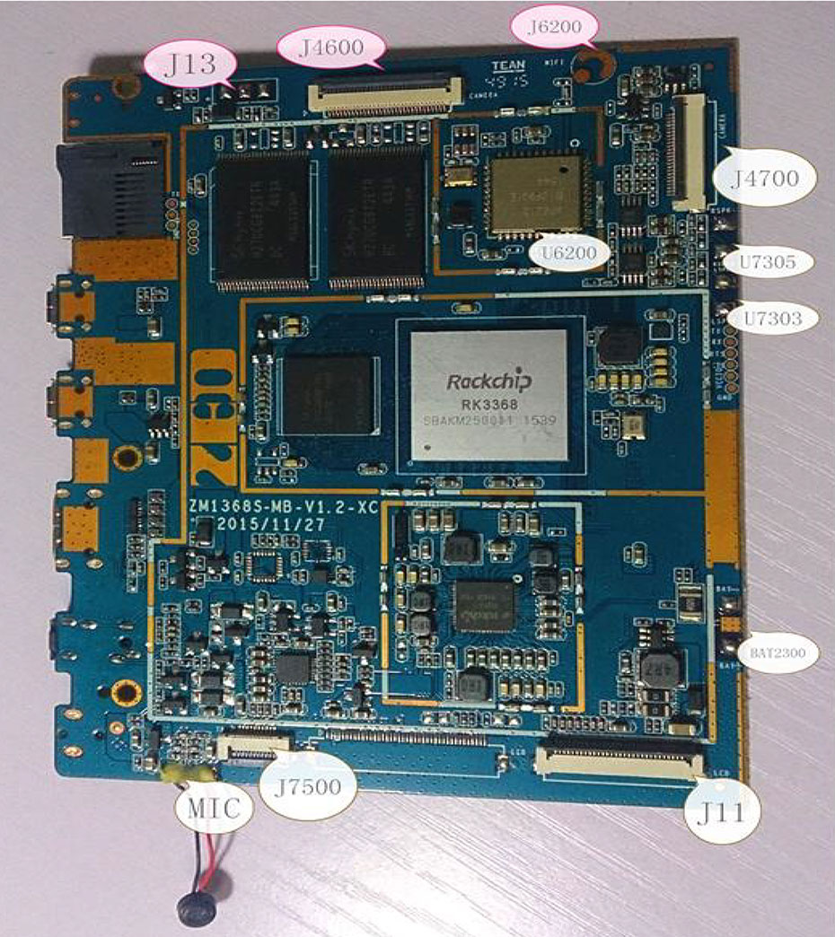 RK3368安卓解碼驅動一體板